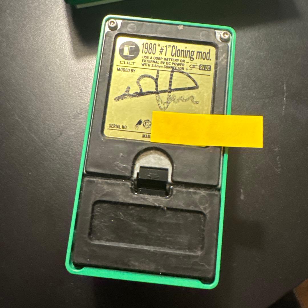 CULT TS808 1980 #1 Cloning mod（最初期ロット）