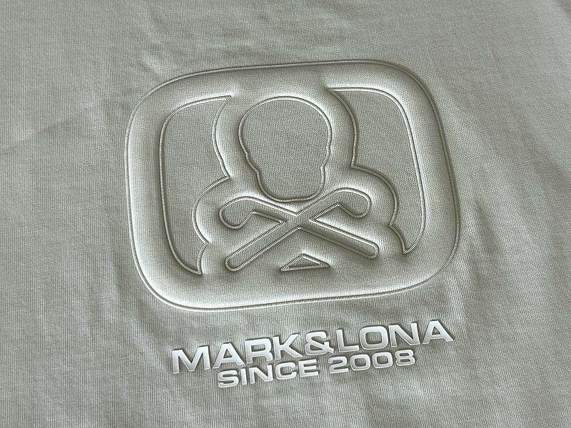 未使用 25SS マーク＆ロナ ゴルフ ブランク スカル ロゴ Tシャツ M