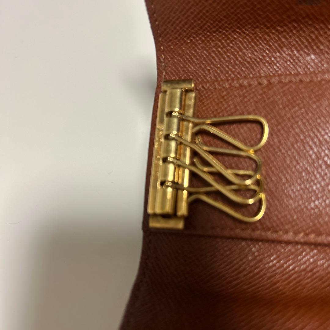 いぬどルイ・ヴィトン モノグラム レザーキーケース