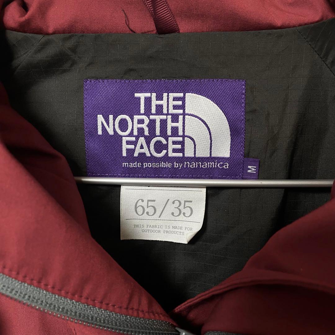 ザ　ノースフェイス パープルレーベル ナナミカ　マウンテンパーカー レッド