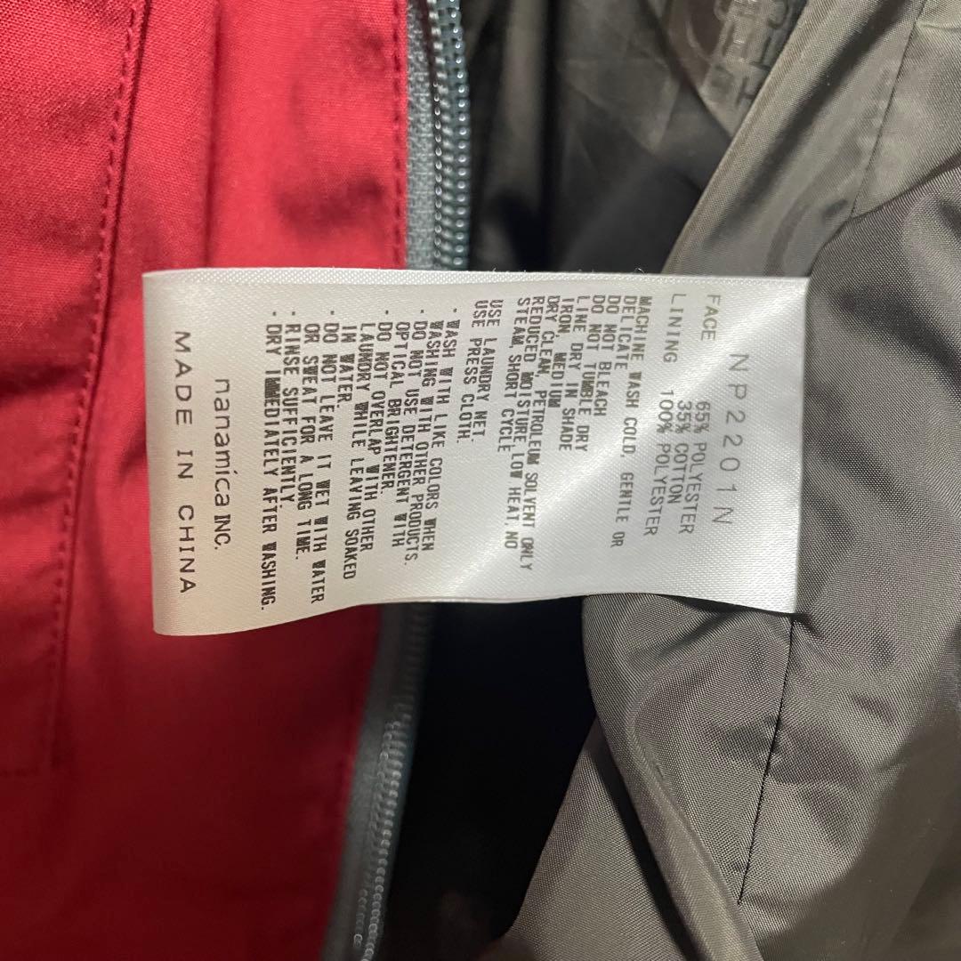 ザ　ノースフェイス パープルレーベル ナナミカ　マウンテンパーカー レッド