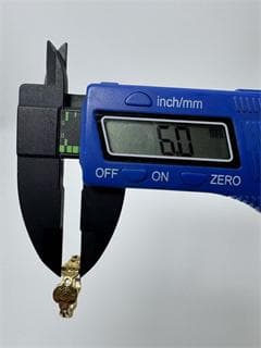 《日本製18金》K18ゴールド ハート型チャームリング1.66g 11号即日発送