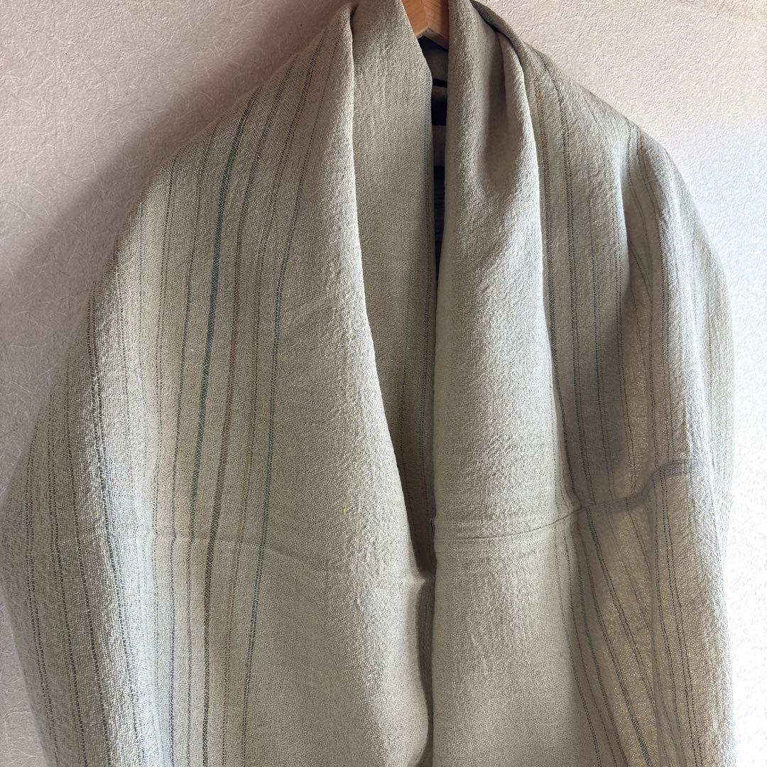 うさとの服  usaato ヘンプ100 輪っかストール 巻きスカート新品同様