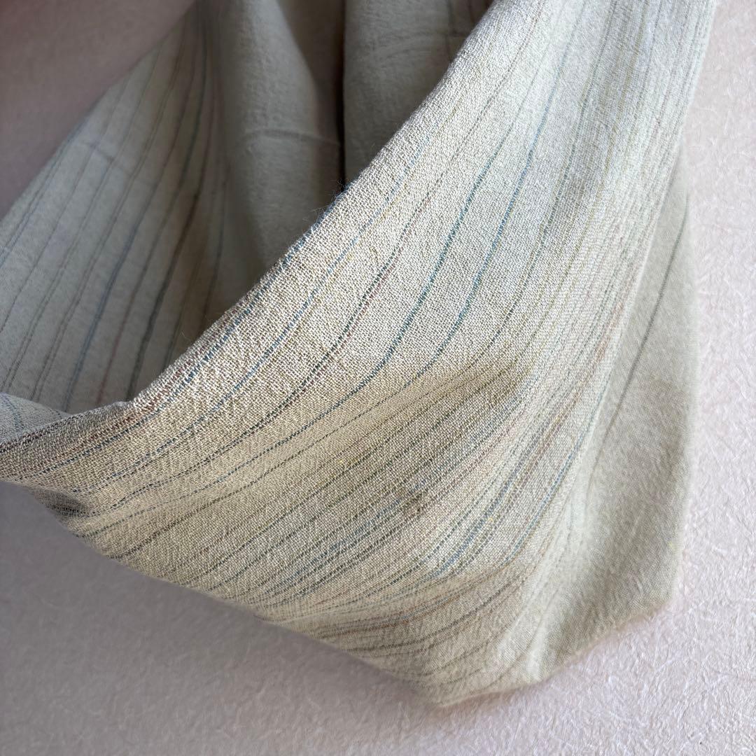 うさとの服  usaato ヘンプ100 輪っかストール 巻きスカート新品同様