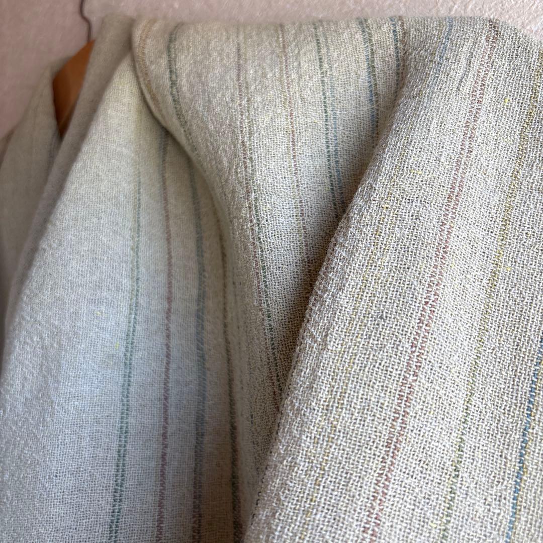 うさとの服  usaato ヘンプ100 輪っかストール 巻きスカート新品同様