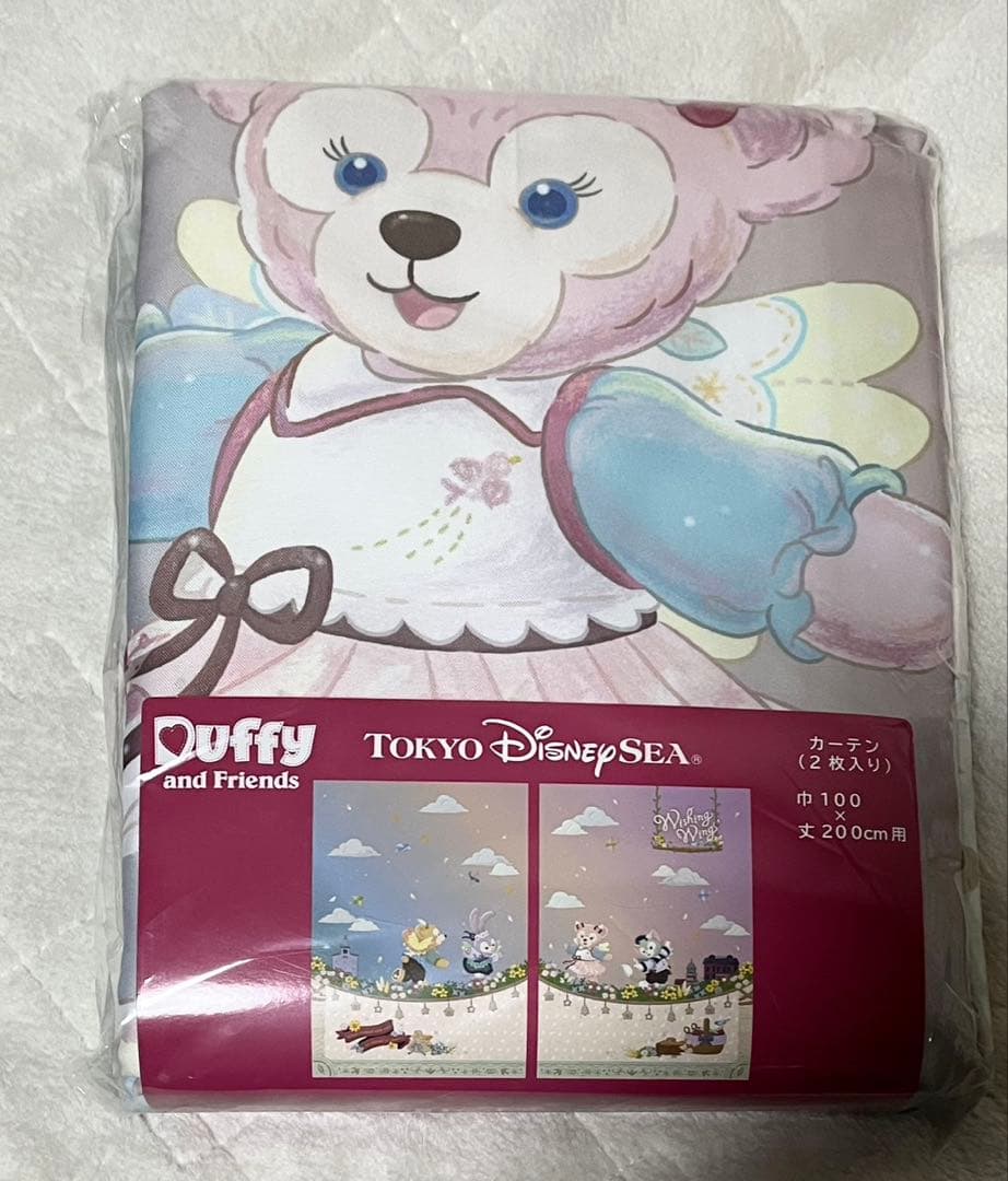 ダッフィー&フレンズ　ウィッシングウィングス　カーテン