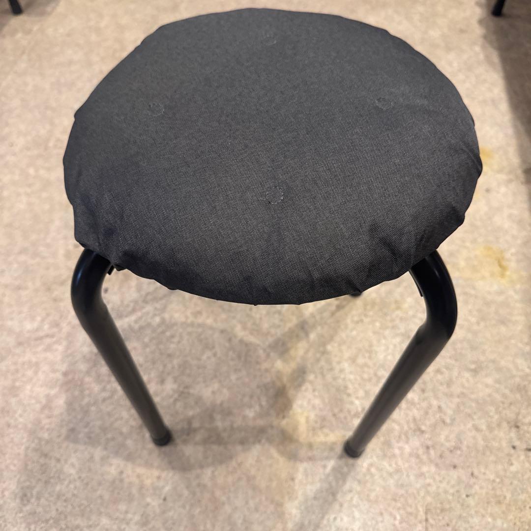 中古品　大量　丸椅子　パイプ椅子　20脚