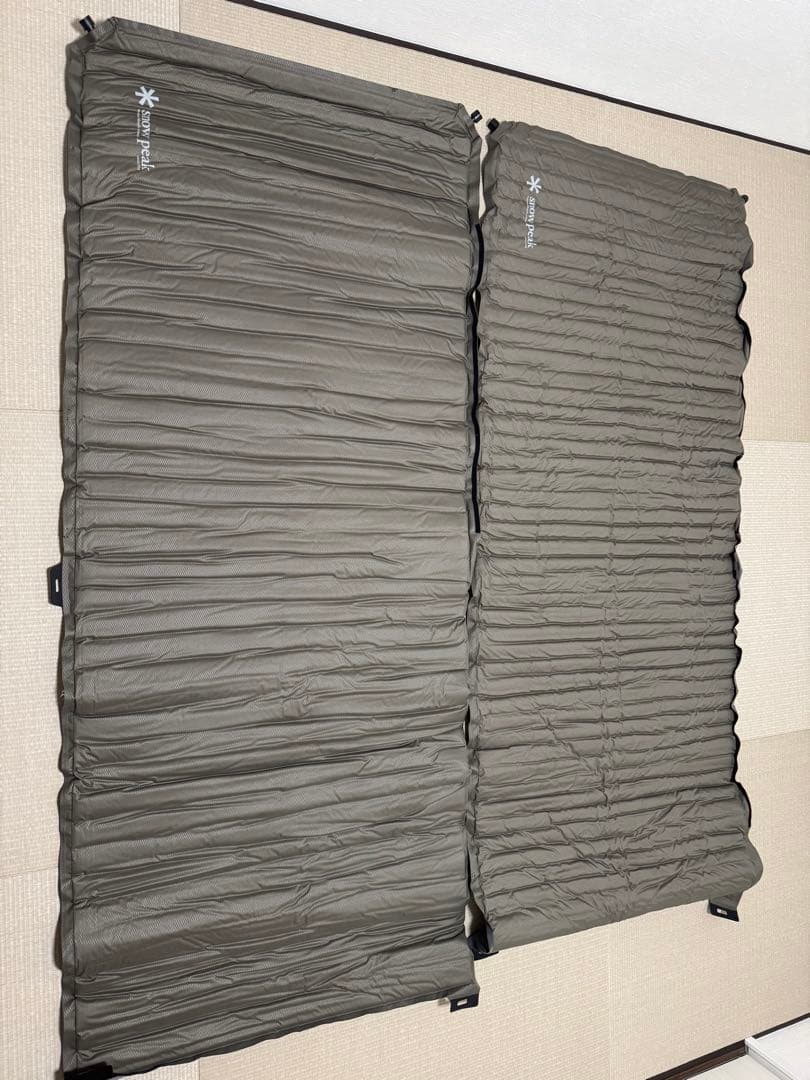 スノーピーク　キャンピングマット2.5w　キャンピングマットシーツ　2セット