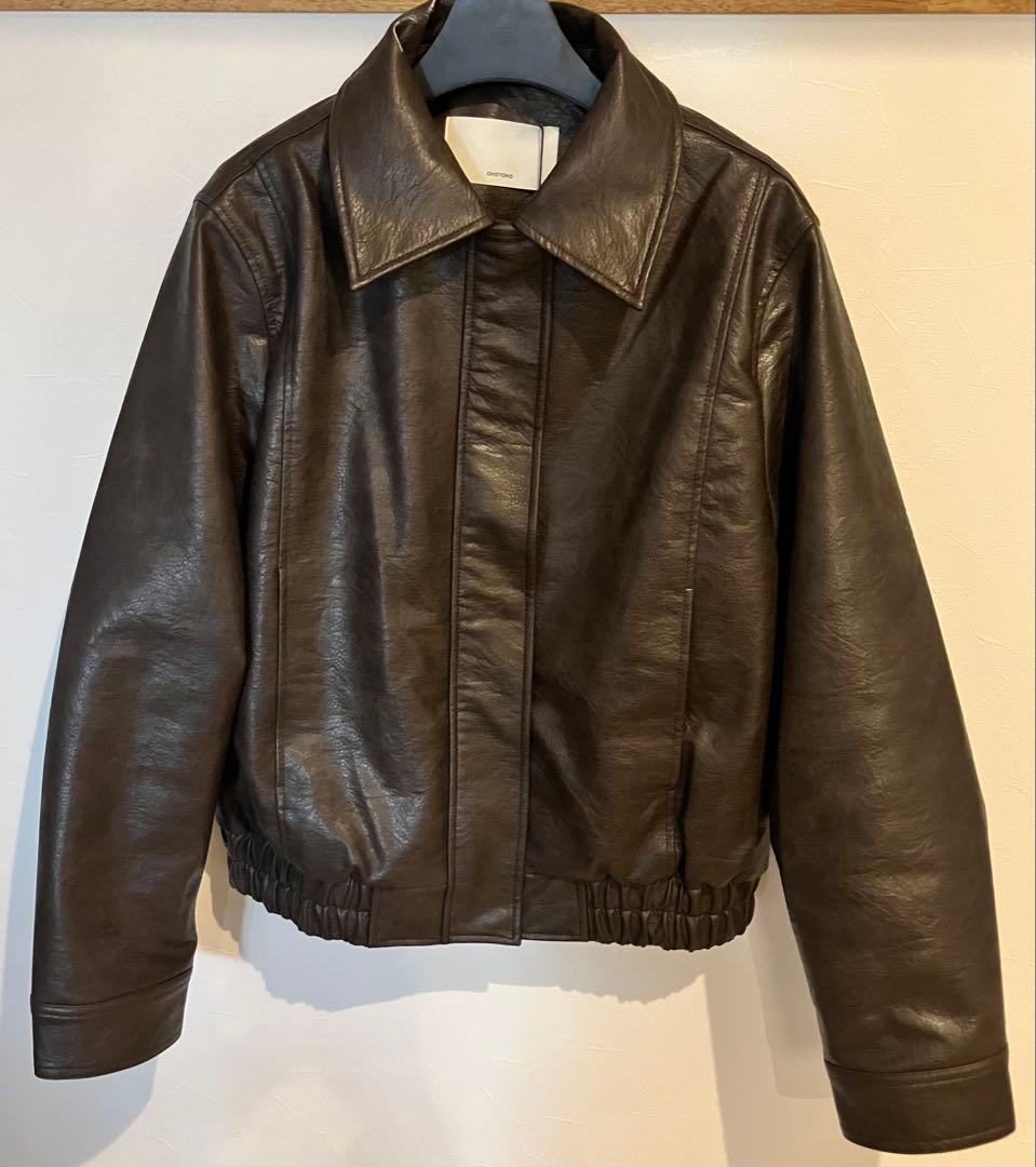 葉*月様 【OHOTORO】 Dusk Leather Jacket