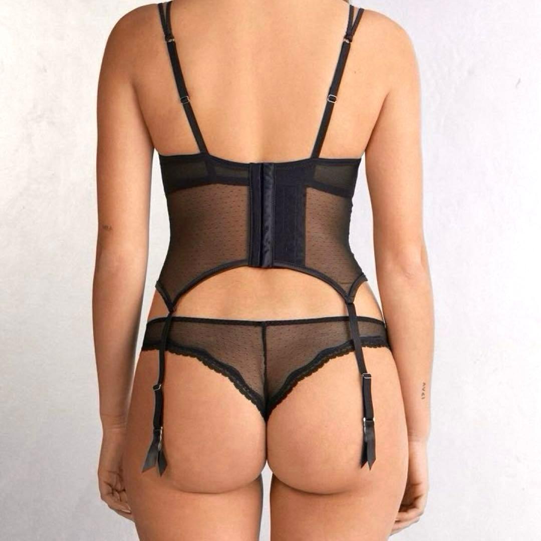 ビスチェガーター75B ブラジリアンM Frou Frou Romance