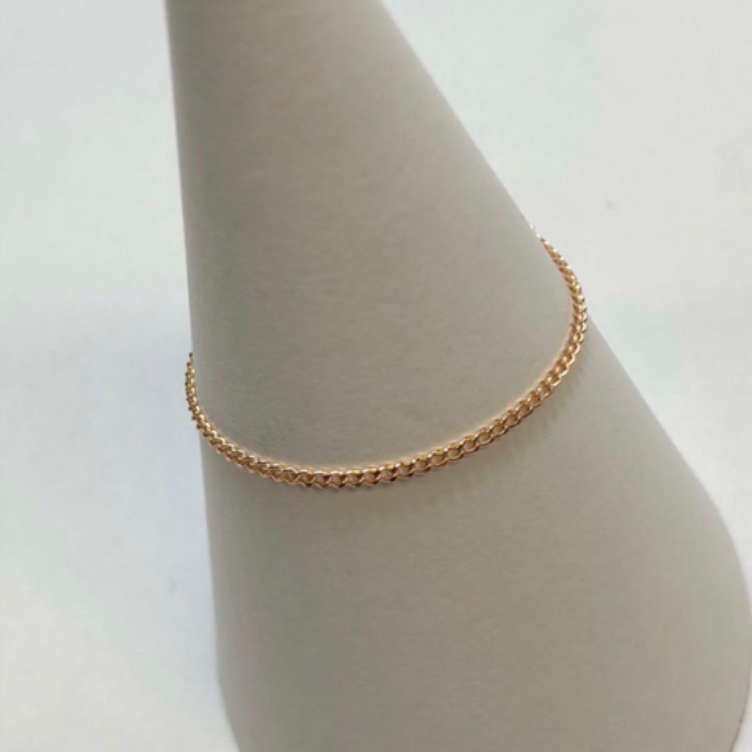 専用ページ29号　カットアズキも29号K18 0.9mm幅ピンクゴールド 喜平