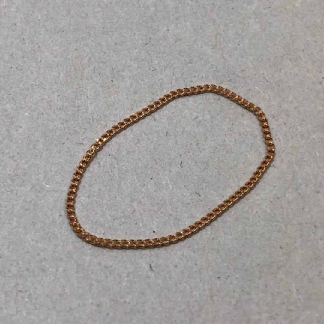 専用ページ29号　カットアズキも29号K18 0.9mm幅ピンクゴールド 喜平