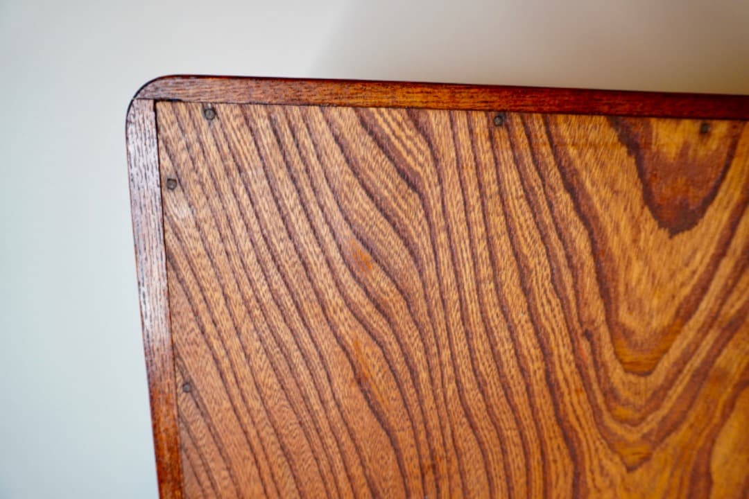 茶箪笥 ケヤキ 木製 茶棚②