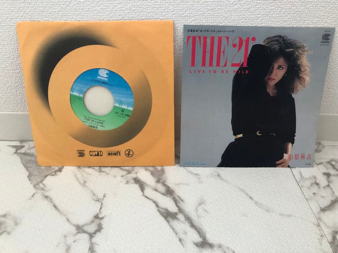 山根麻衣 『THE 21'』 ※B面アーバンメロウ！松下誠　盤面良好