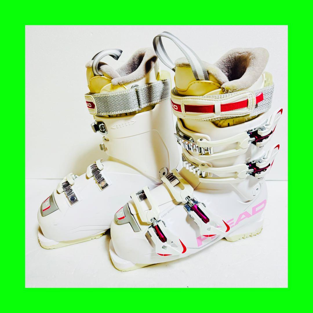 24-24.5cm HEAD Next Edge 65 Wスキーブーツ白色