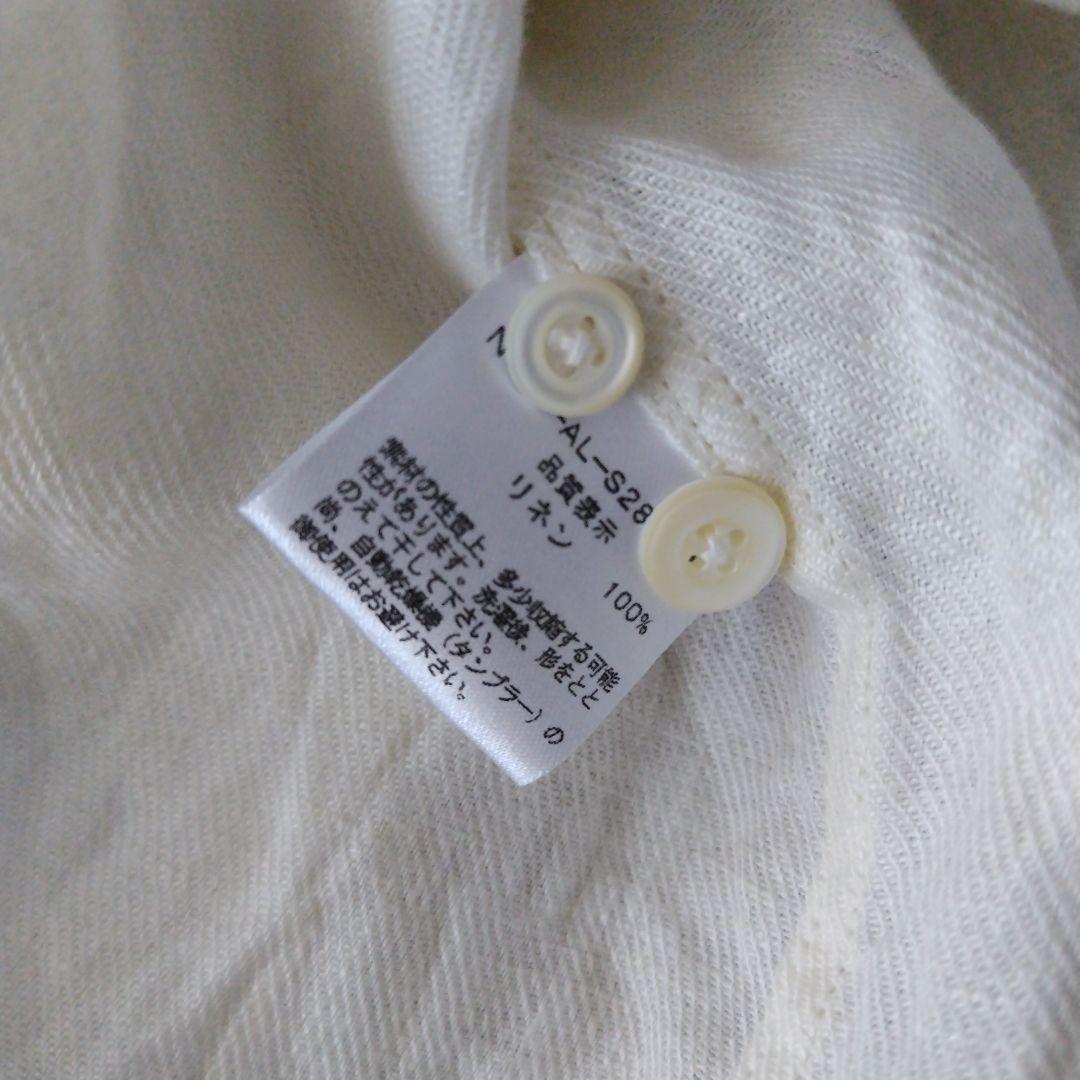 DJANGO ATOUR　ジャンゴアトゥール　ウィングカラーリネンシャツ　S