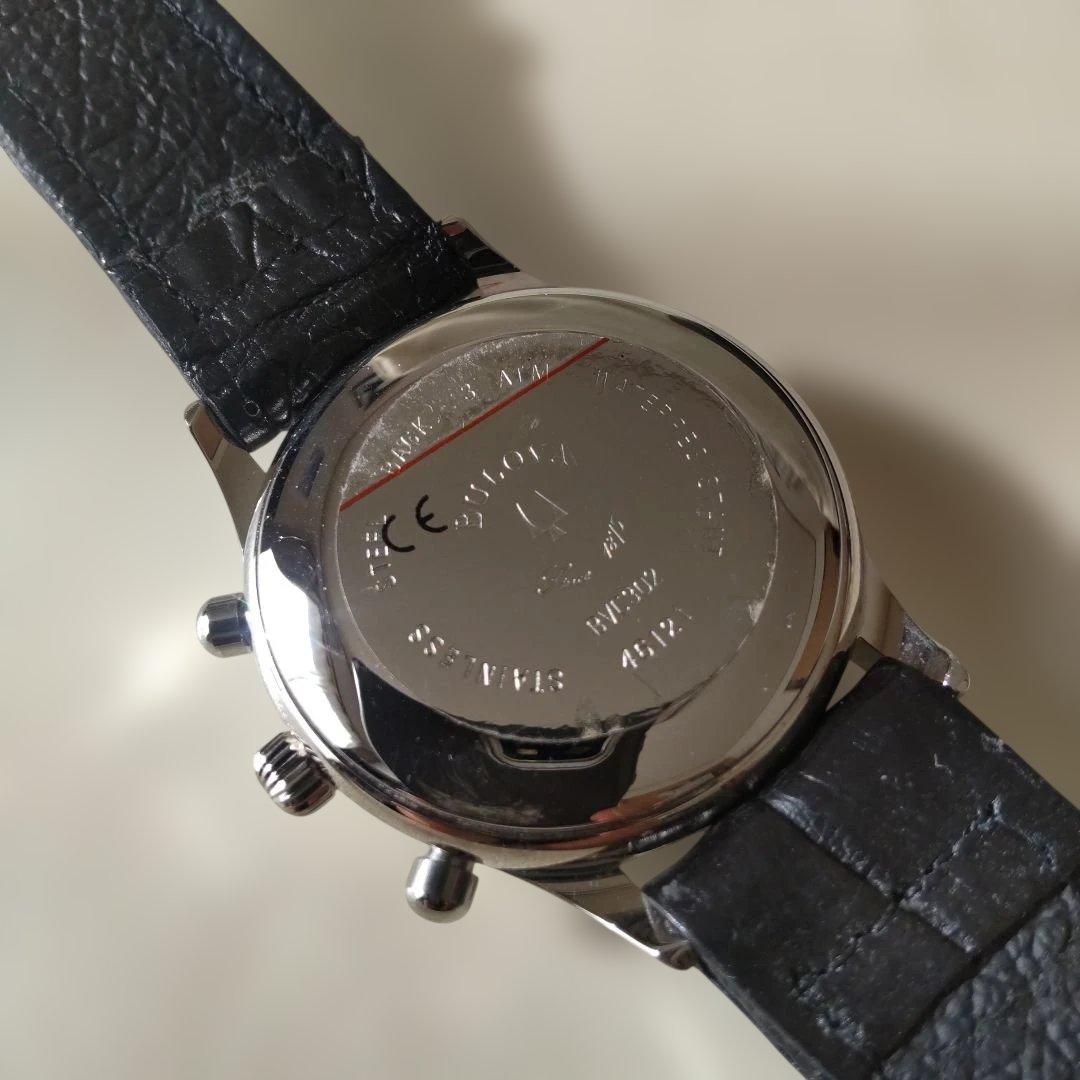 Bulova クラシック・クォーツクロノグラフBOX保証書ギャランティカード付
