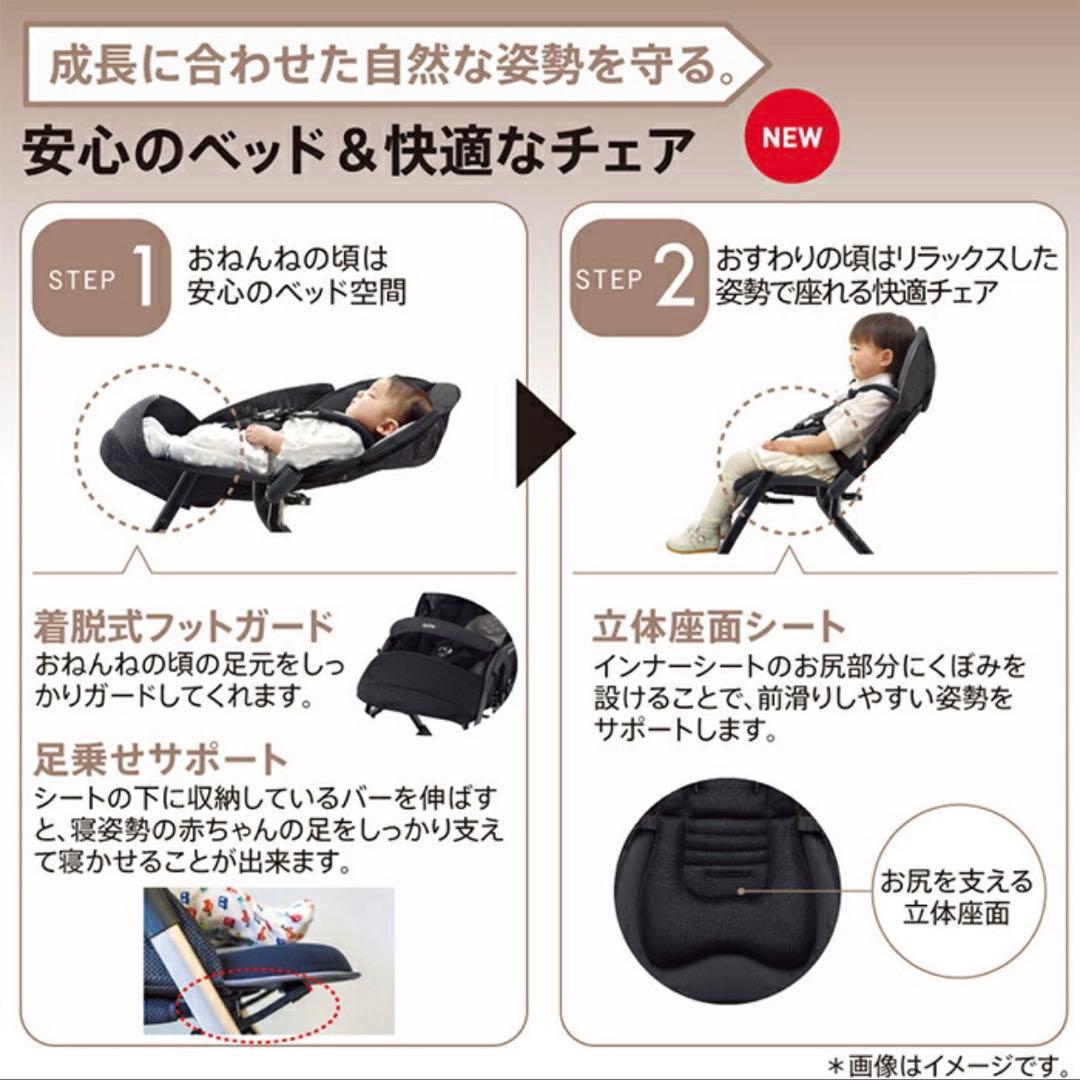 アップリカ オプティアクッショングレイス A型ベビーカー　両対面