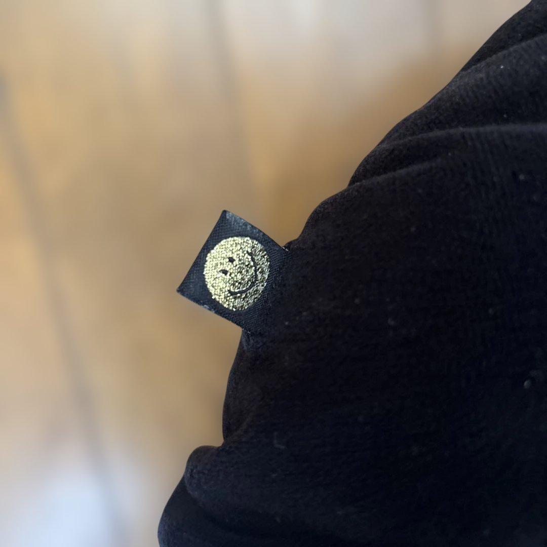 ３つセット　スマイリーフェイス リバーシブルクッション　スパンコール