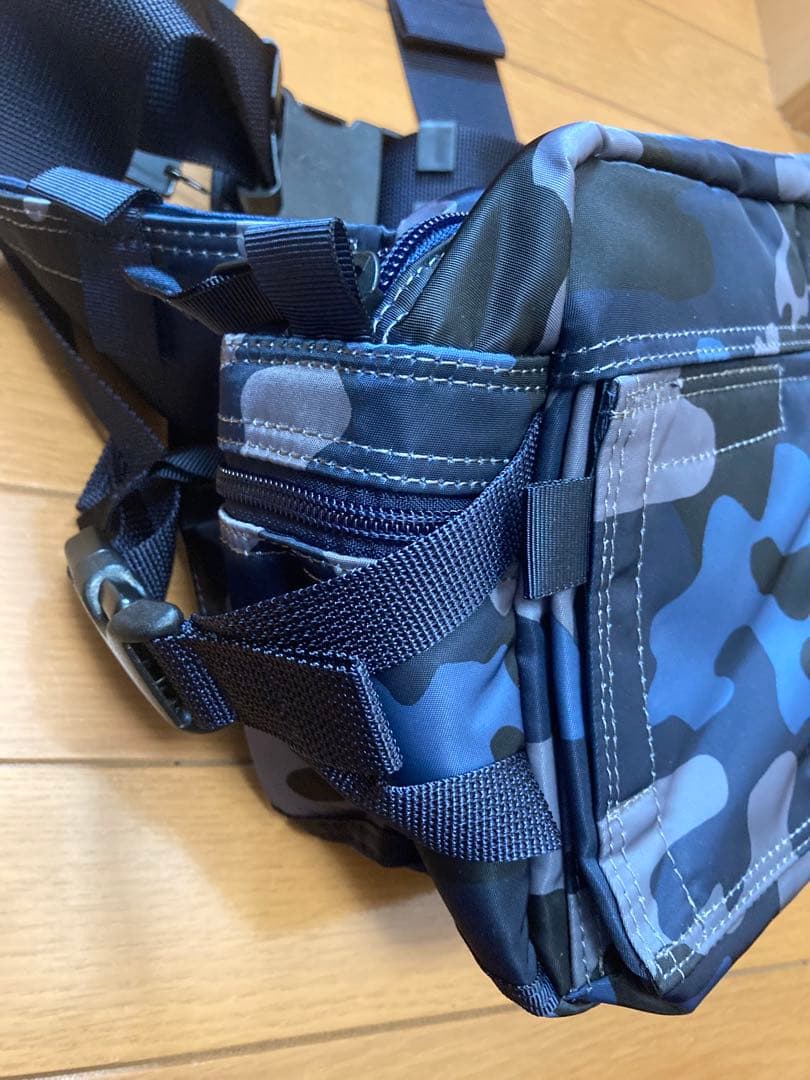 HEADPORTER カモフラ 迷彩 ウエストバッグ