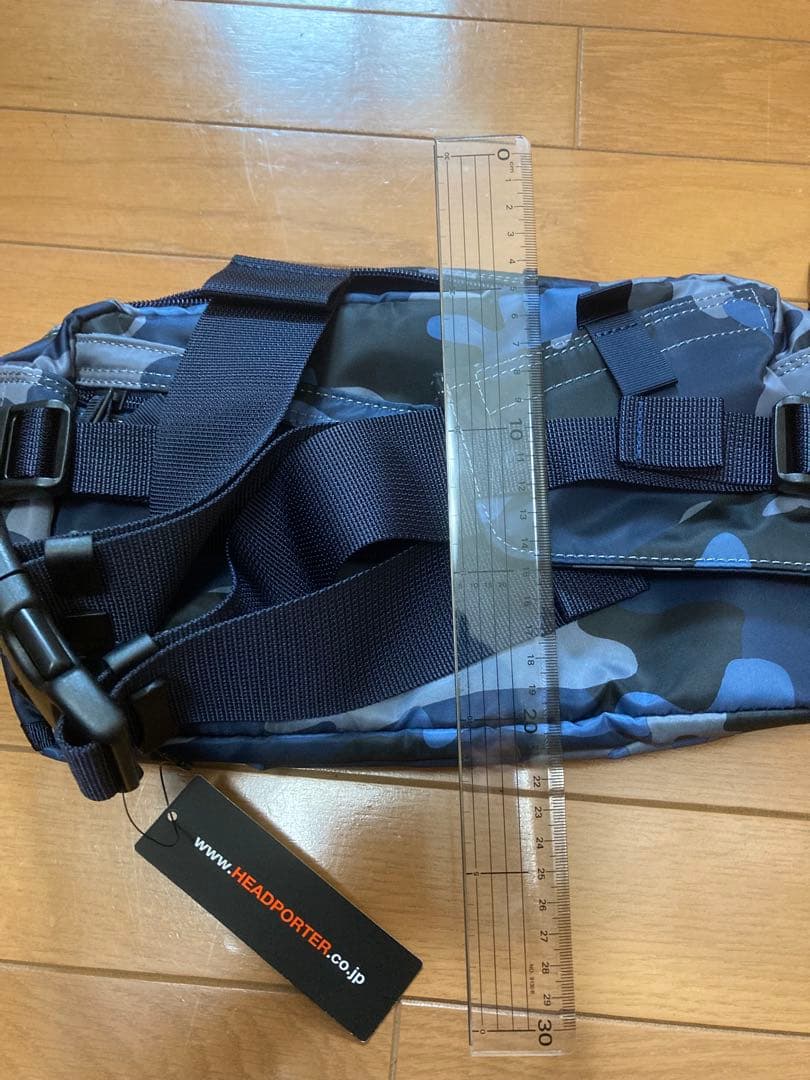 HEADPORTER カモフラ 迷彩 ウエストバッグ