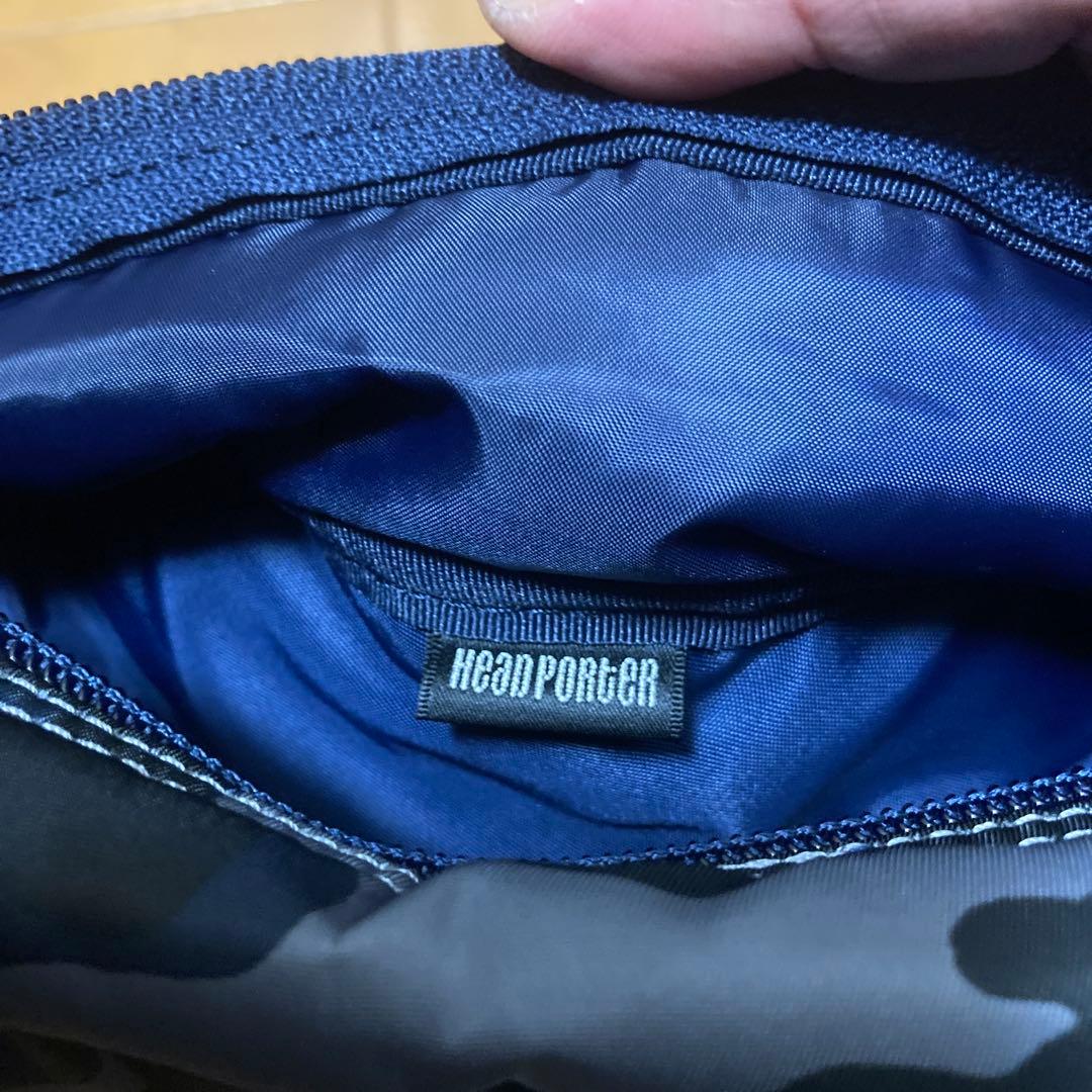 HEADPORTER カモフラ 迷彩 ウエストバッグ