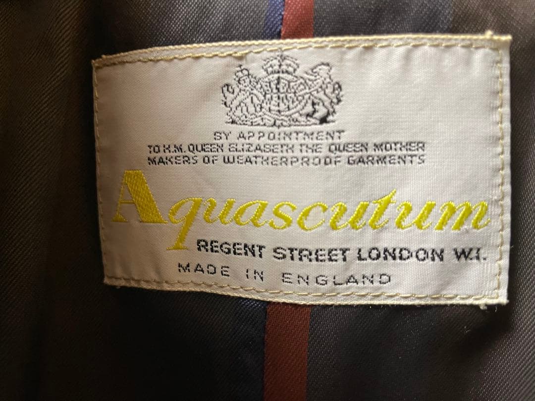 【レア！】Aquascutum アクアスキュータム　ベージュ トレンチコート