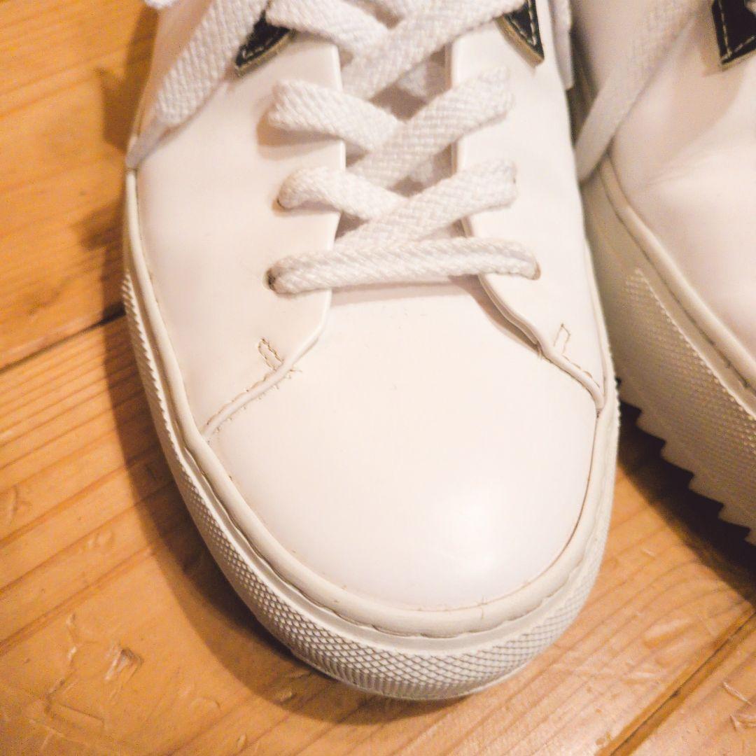 【定価6万超え・イタリア製】OAMC パッチスニーカー 白 27.5cm 希少