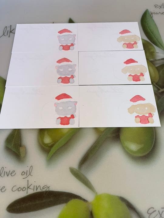 サンキューカード 手書き 20枚 58