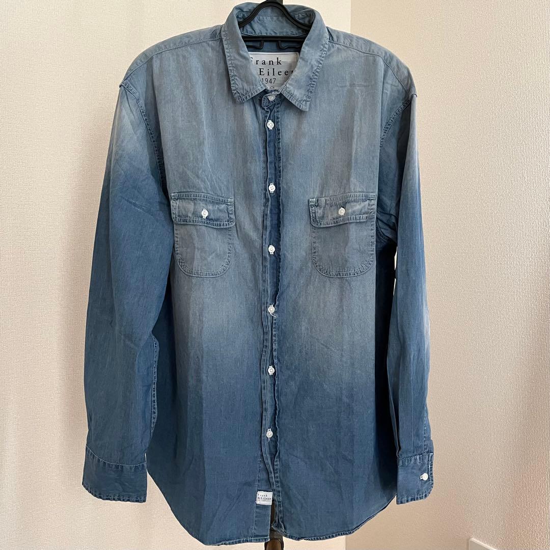 【希少❗️別注】 フランク&アイリーン デニムシャツ アメリカ製 ビンテージ