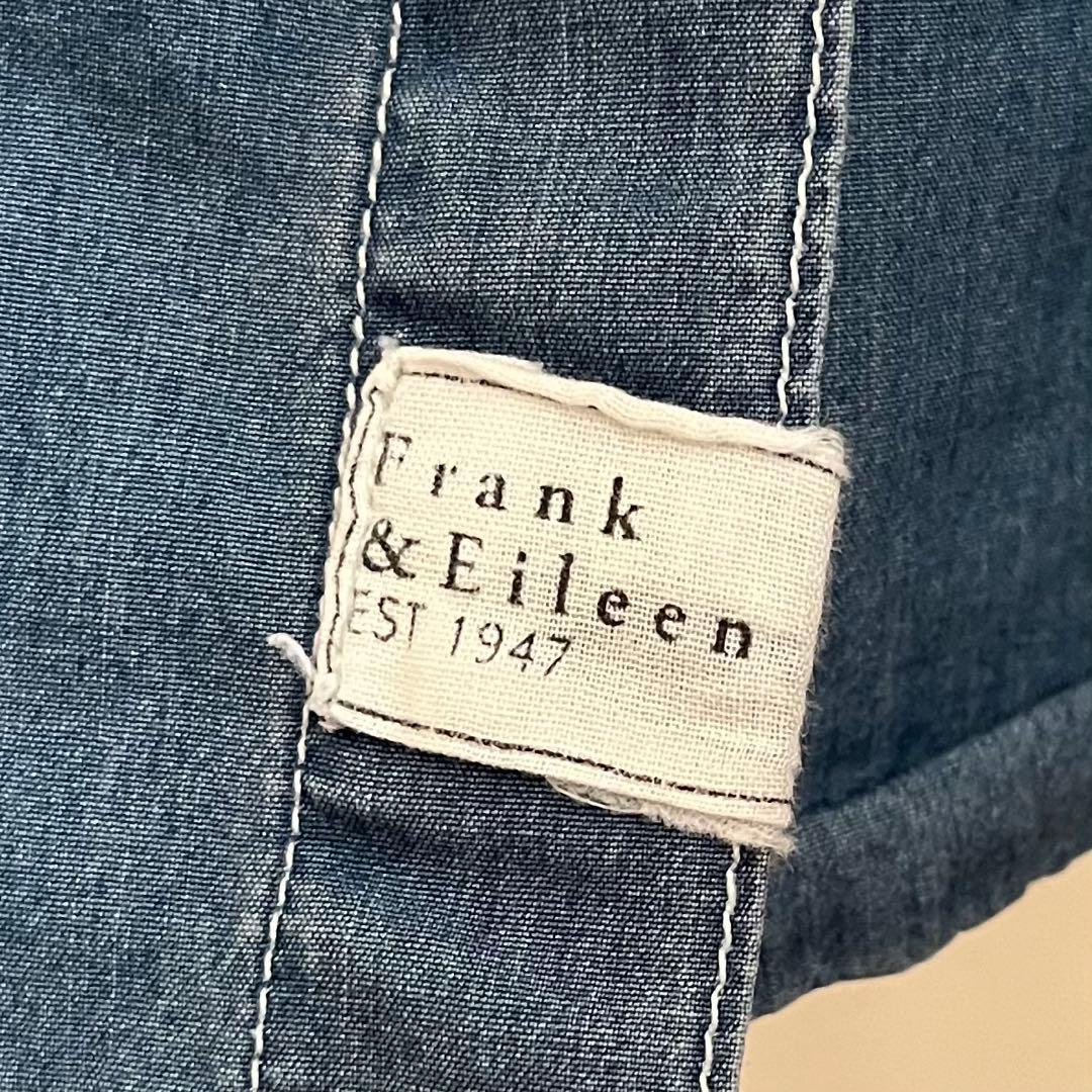 【希少❗️別注】 フランク&アイリーン デニムシャツ アメリカ製 ビンテージ