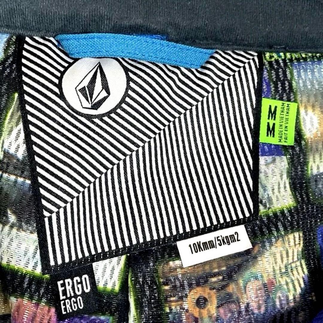人気美品❗️ VOLCOM ボルコム　スノーボードパンツ　ブルー　メンズ　Mサイズ