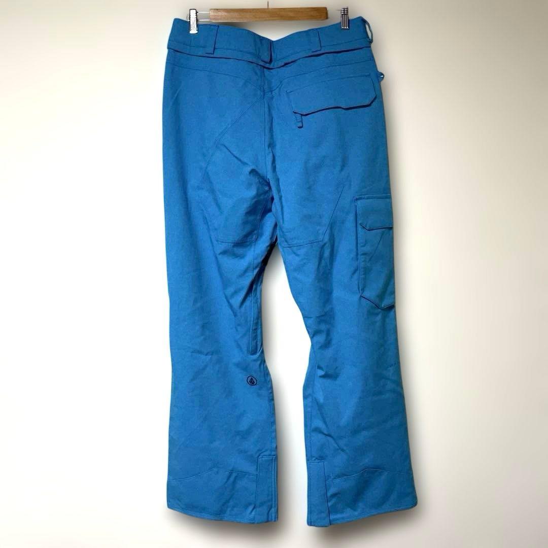 人気美品❗️ VOLCOM ボルコム　スノーボードパンツ　ブルー　メンズ　Mサイズ