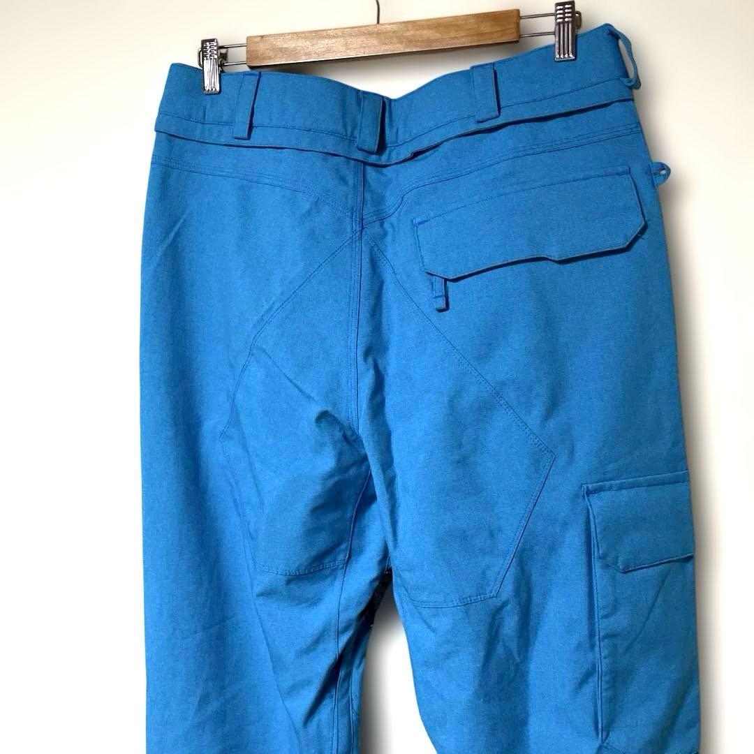 人気美品❗️ VOLCOM ボルコム　スノーボードパンツ　ブルー　メンズ　Mサイズ