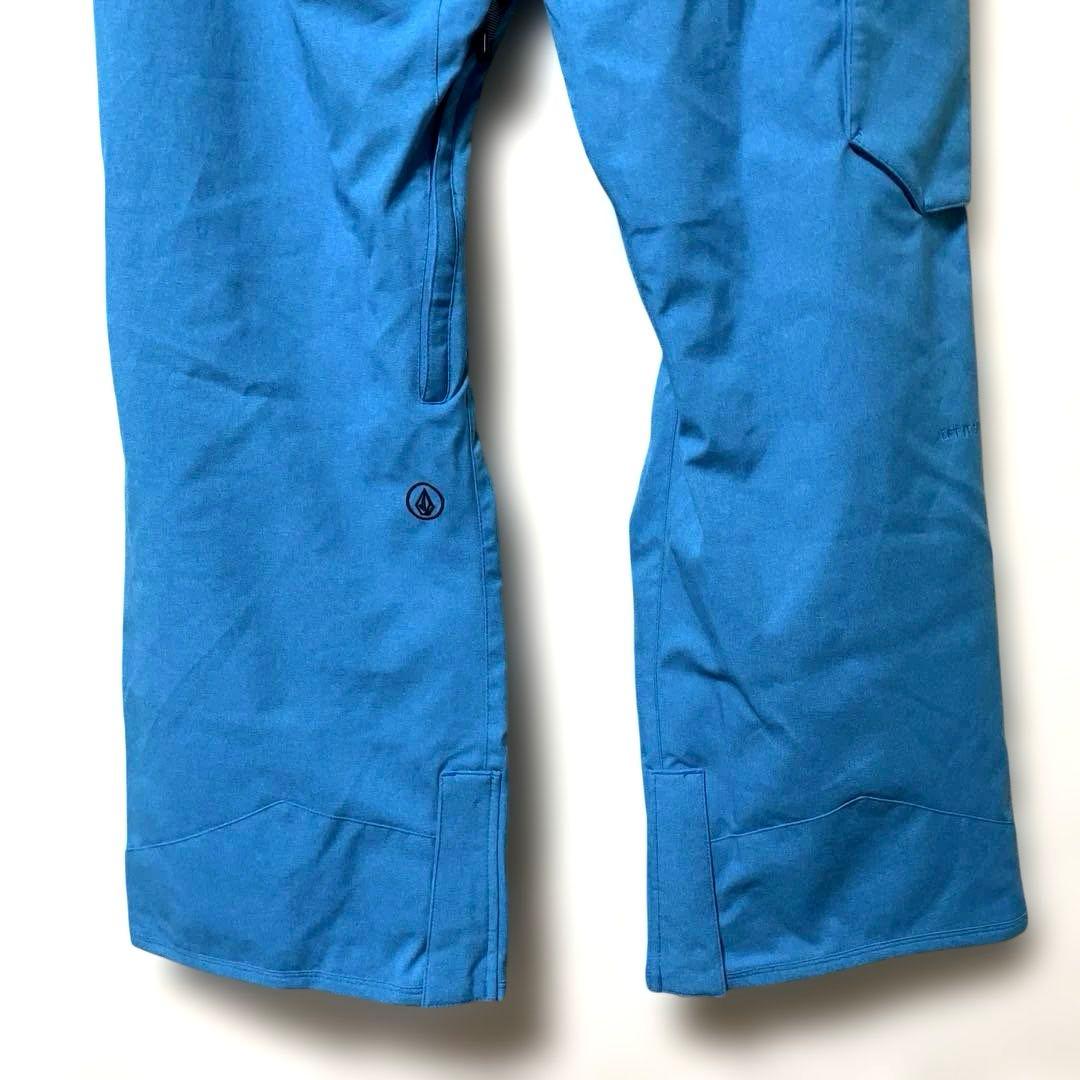 人気美品❗️ VOLCOM ボルコム　スノーボードパンツ　ブルー　メンズ　Mサイズ