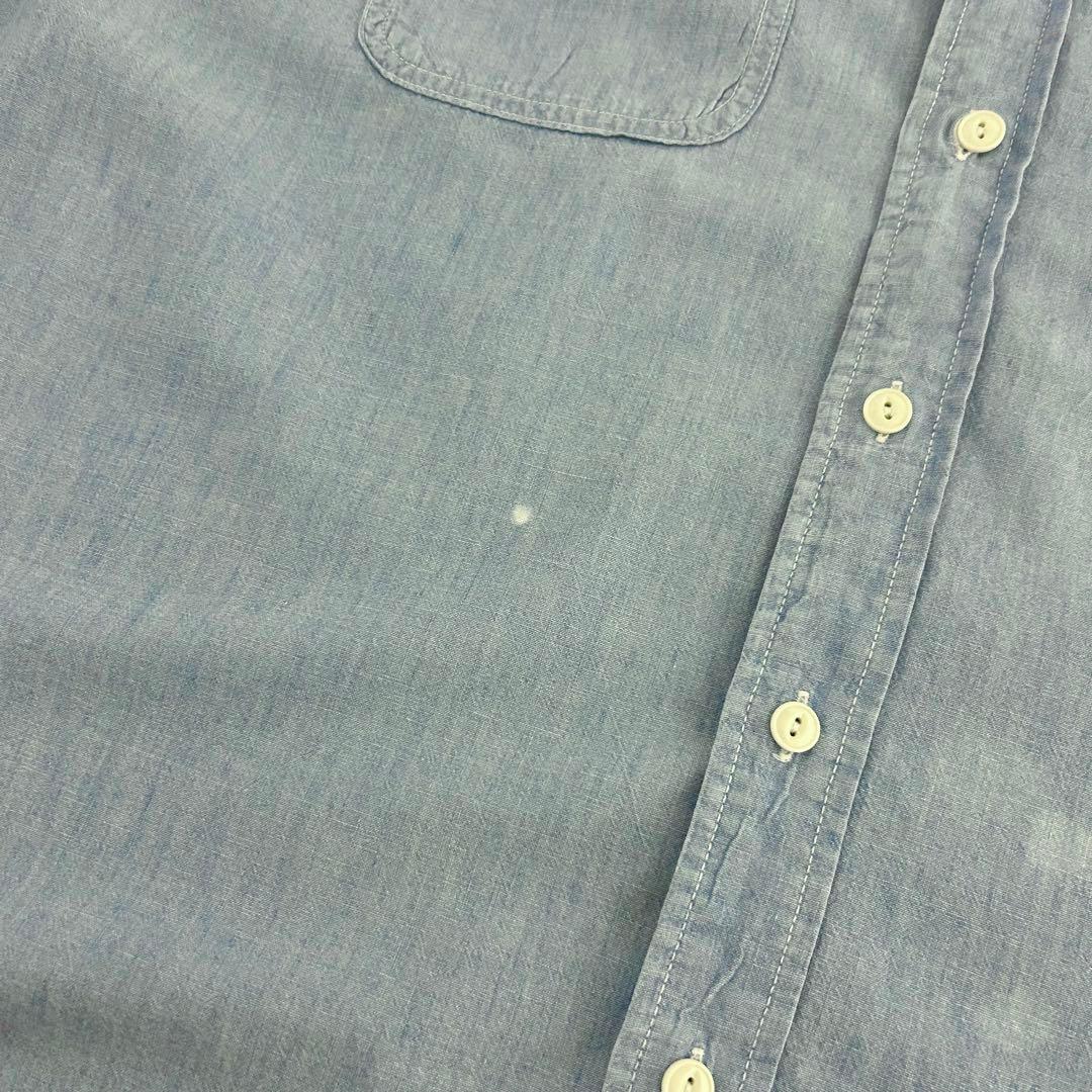 90s USA製 Polo Ralph Lauren シャンブレーシャツ XL