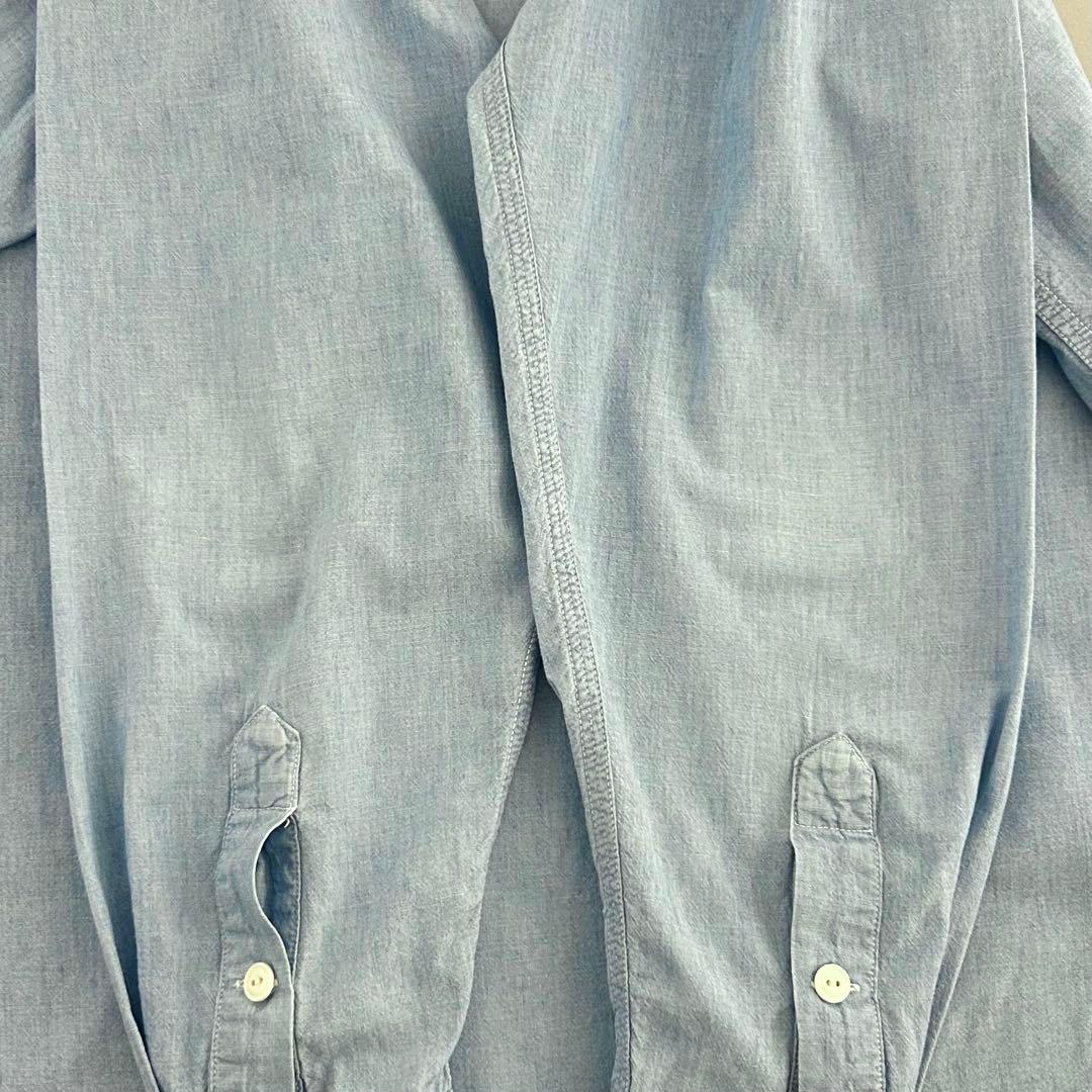 90s USA製 Polo Ralph Lauren シャンブレーシャツ XL