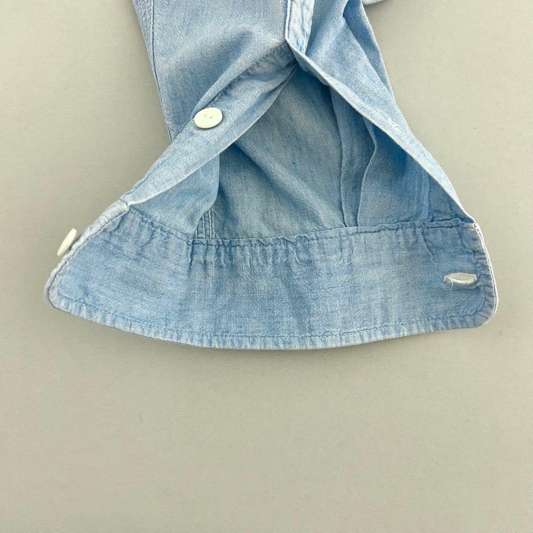 90s USA製 Polo Ralph Lauren シャンブレーシャツ XL
