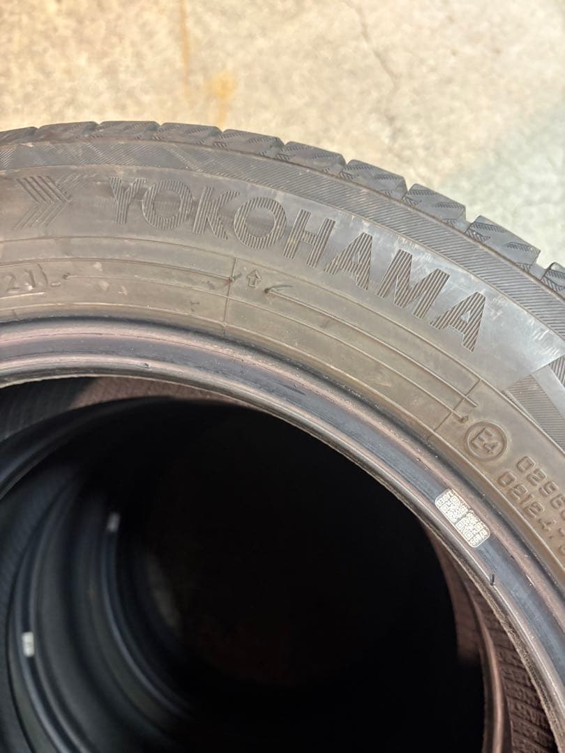 2021年製造155/65R14ヨコハマアイスガードIG70中古4本送料込み