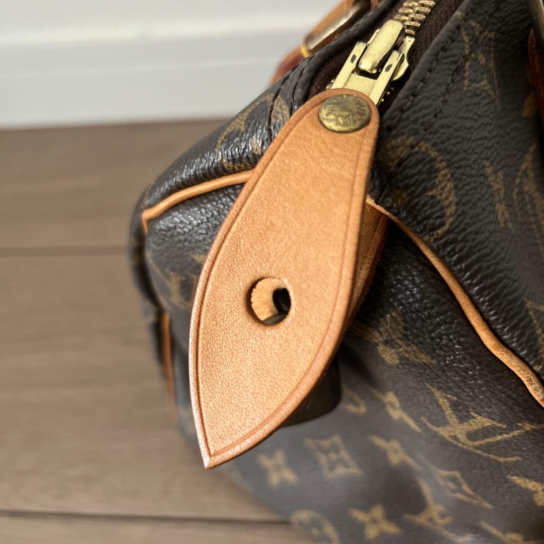Louis Vuitton モノグラム ハンドバッグ スピーディ25 南京錠