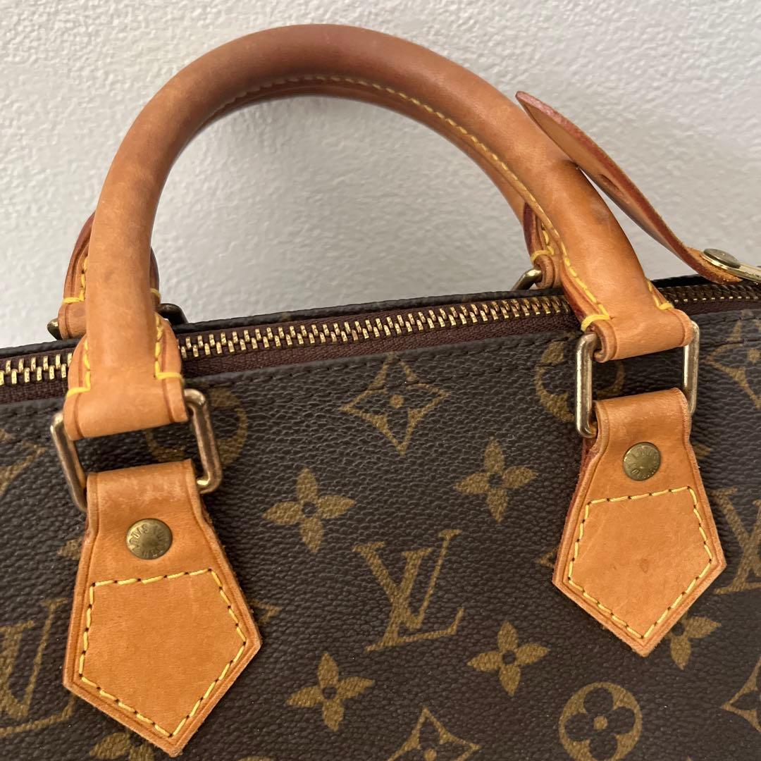 Louis Vuitton モノグラム ハンドバッグ スピーディ25 南京錠
