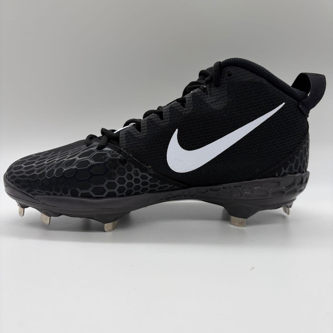 NIKE トラウト 野球 スパイク ブラック 黒 28.5㎝ ミドルカット 軽量