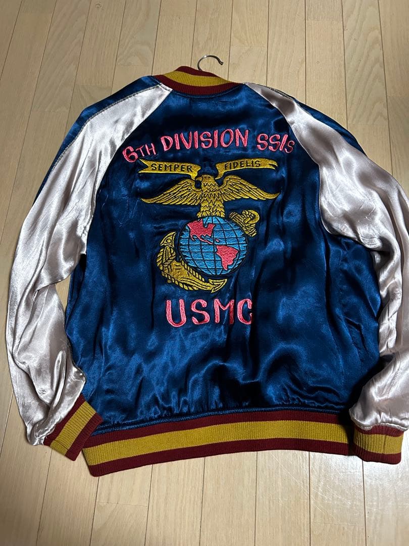 AVIREX USMC スカジャン 6th Division刺繍