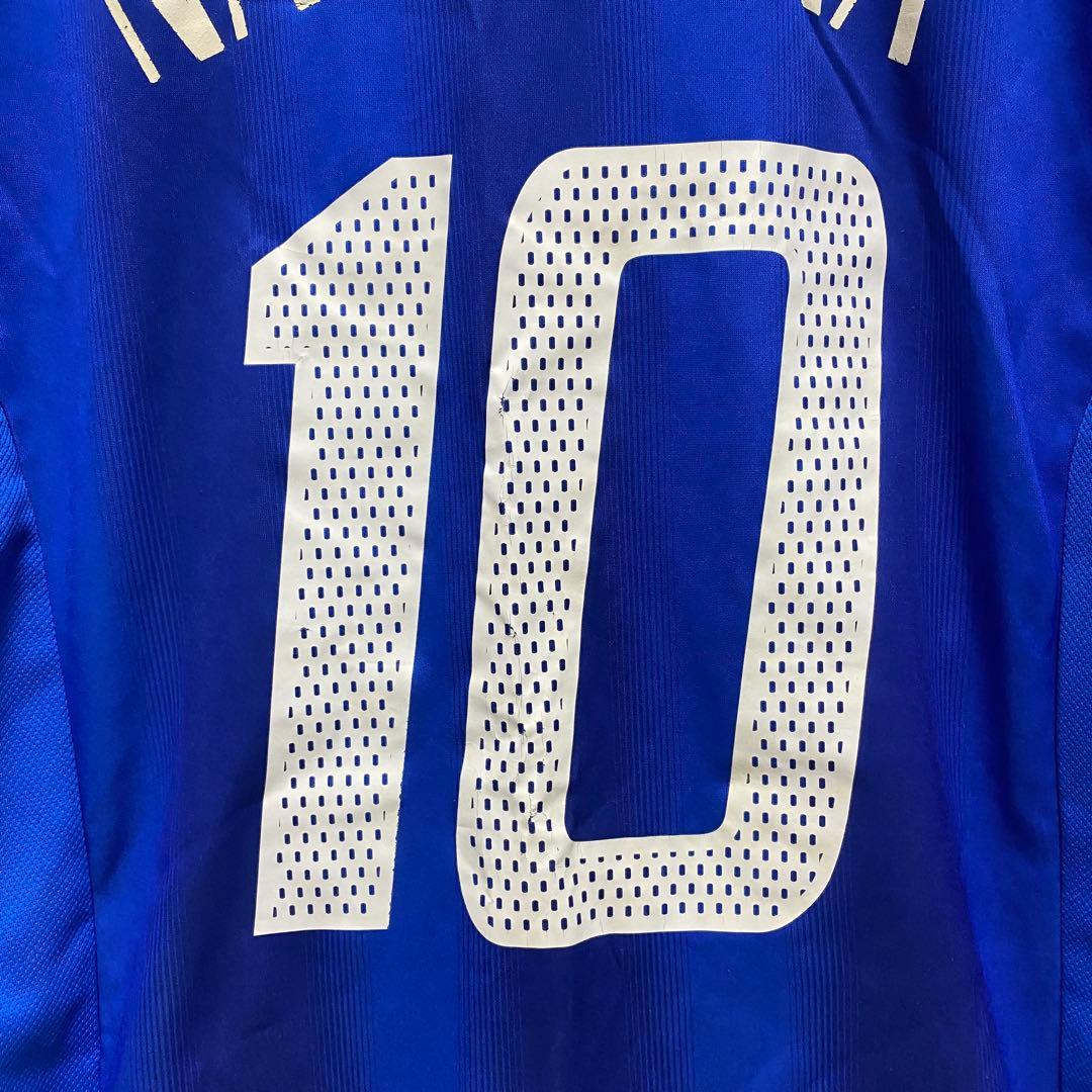 adidas サッカー日本代表 ユニフォーム L サイズ　中村俊輔 日本製