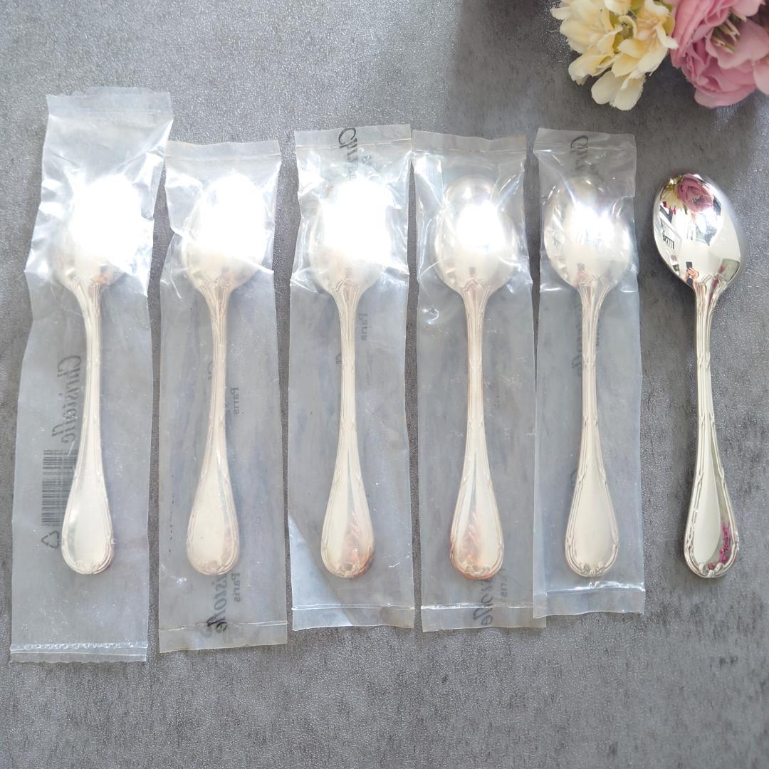 美品 クリストフル リュバン コーヒースプーン 未開封含む 6点