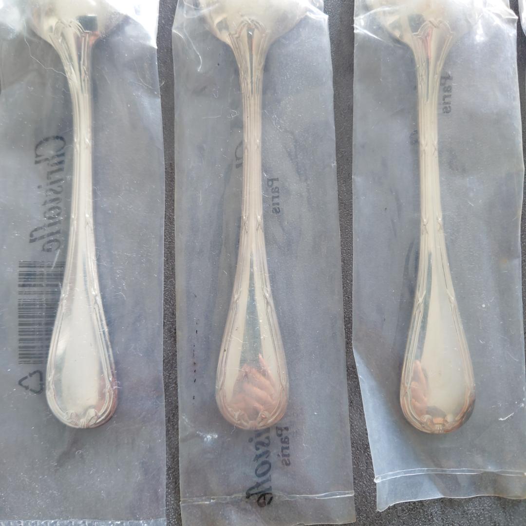 美品 クリストフル リュバン コーヒースプーン 未開封含む 6点