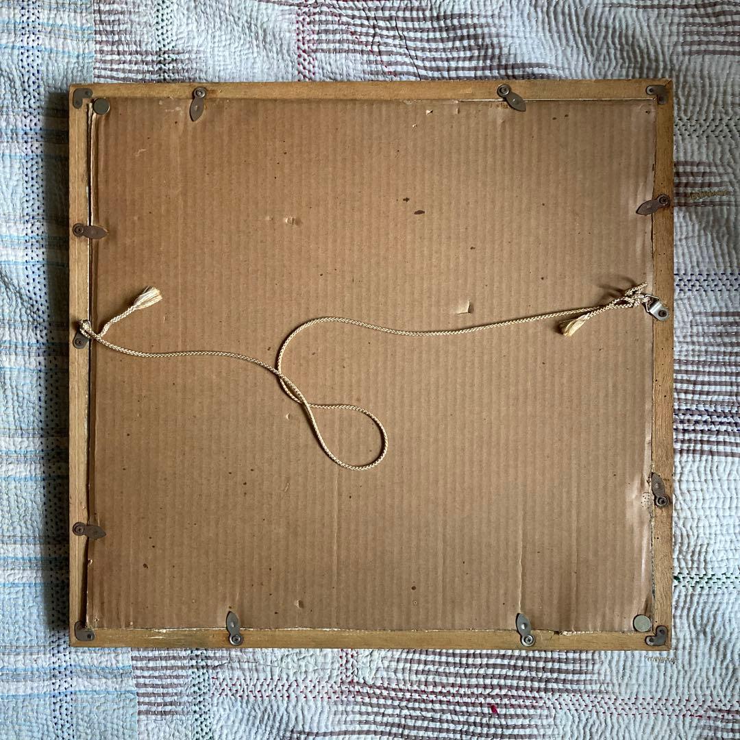 小物入れ 70s Weaving Textile Wall Art