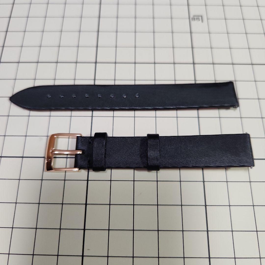 (新品未使用)ピアジェ ポセション 替えベルト ブラックサテン