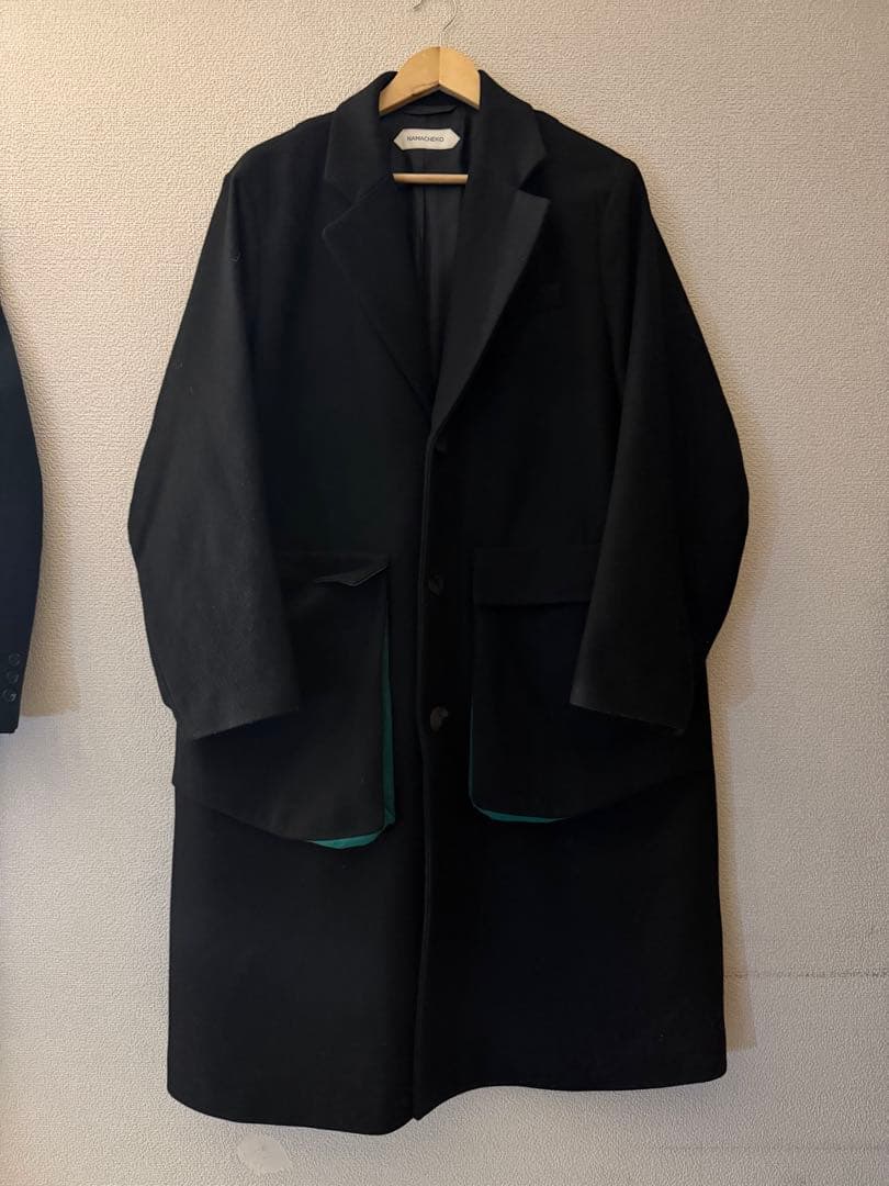 ジャケット・アウター NAMACHEKO 2019aw bargey coat xs black