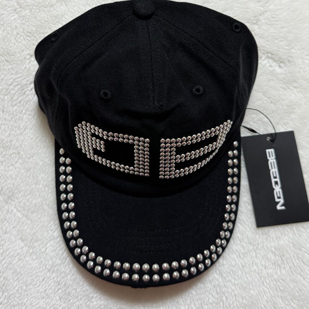 BEEDEN BD STUDS DAMAGE CAP ブラック 即日発送